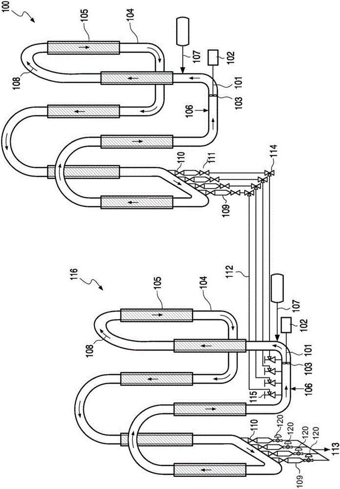 Olefin polymerization process with continuous discharging