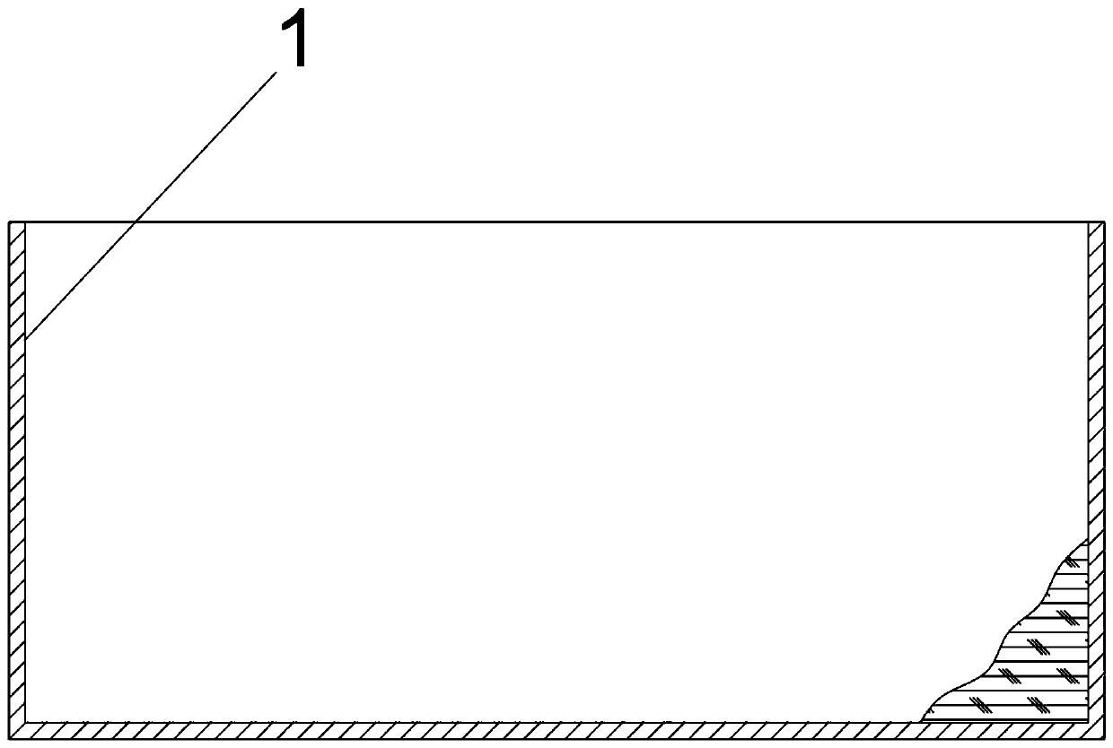 Feeding groove for Jinhua pig breeding and water replenishing system