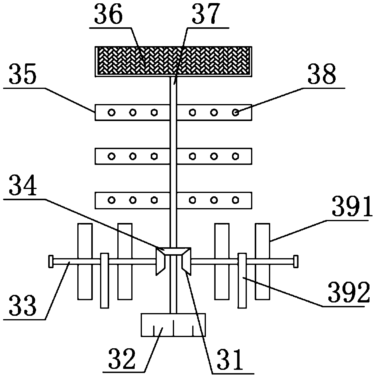 Textile size storage device convenient to use