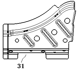 Reinforcement structure of rear jack of automobile body