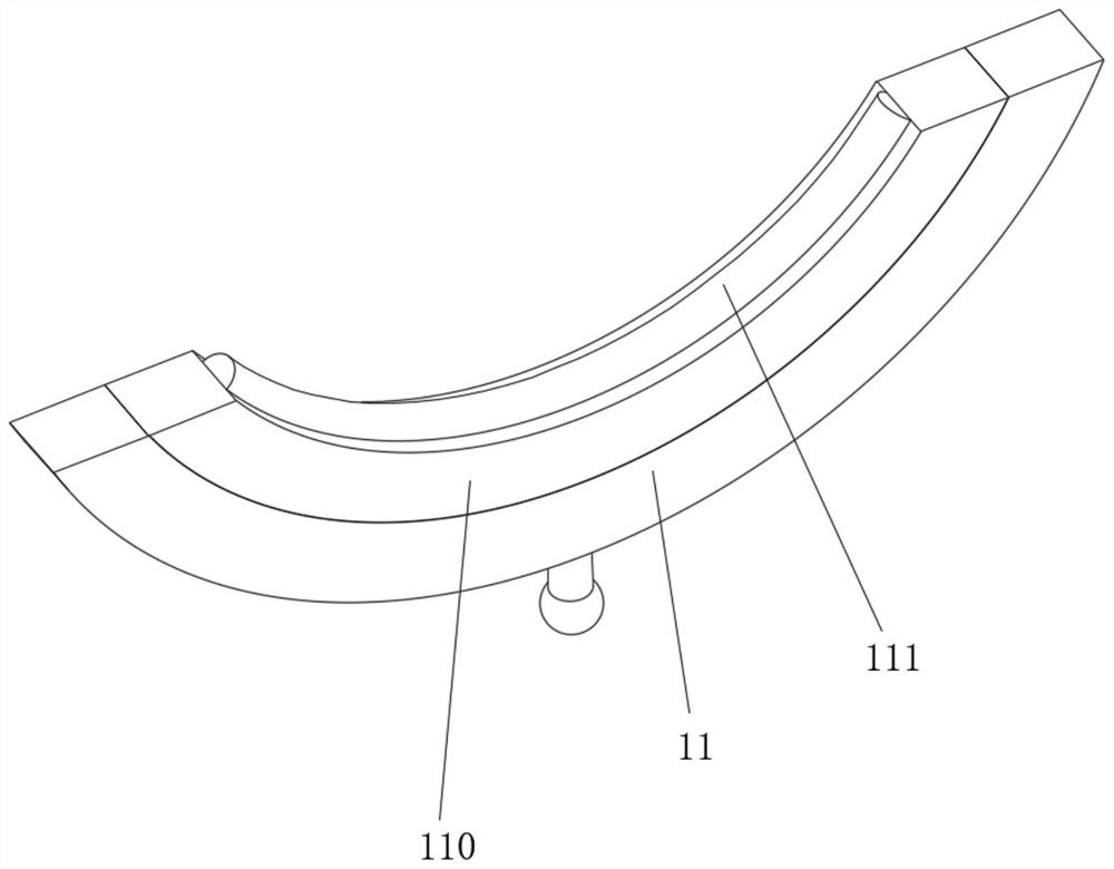 Energy-saving magnetic lock with buffering function