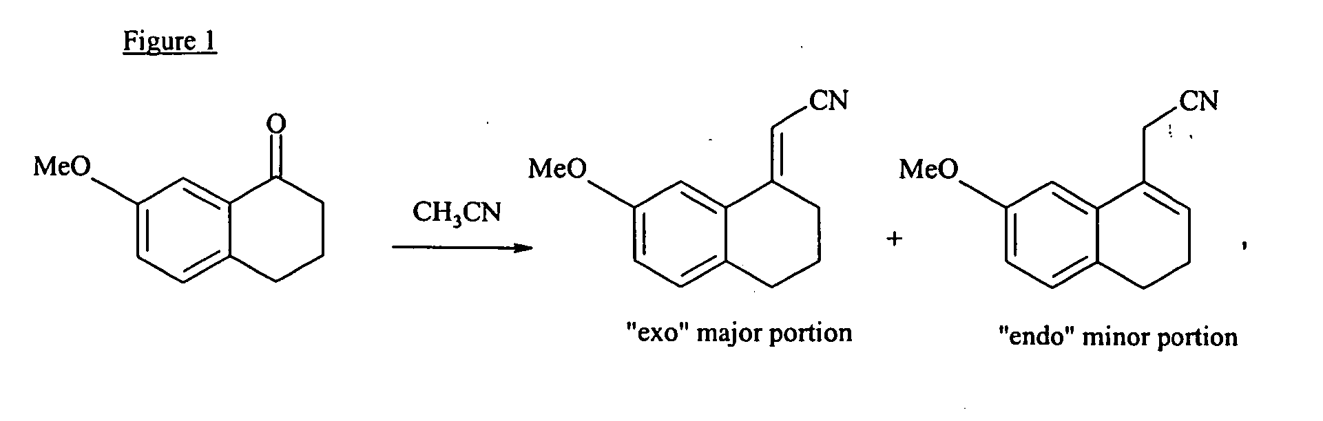 Process for the synthesis and crystalline form of agomelatine