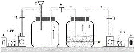 A tidal bioreactor and method for cultivating lily seed balls