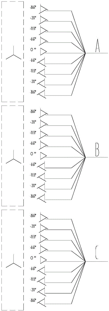 Oil-immersed 54 pulse wave frequency conversion transformer for large-power high-voltage frequency conversion apparatus