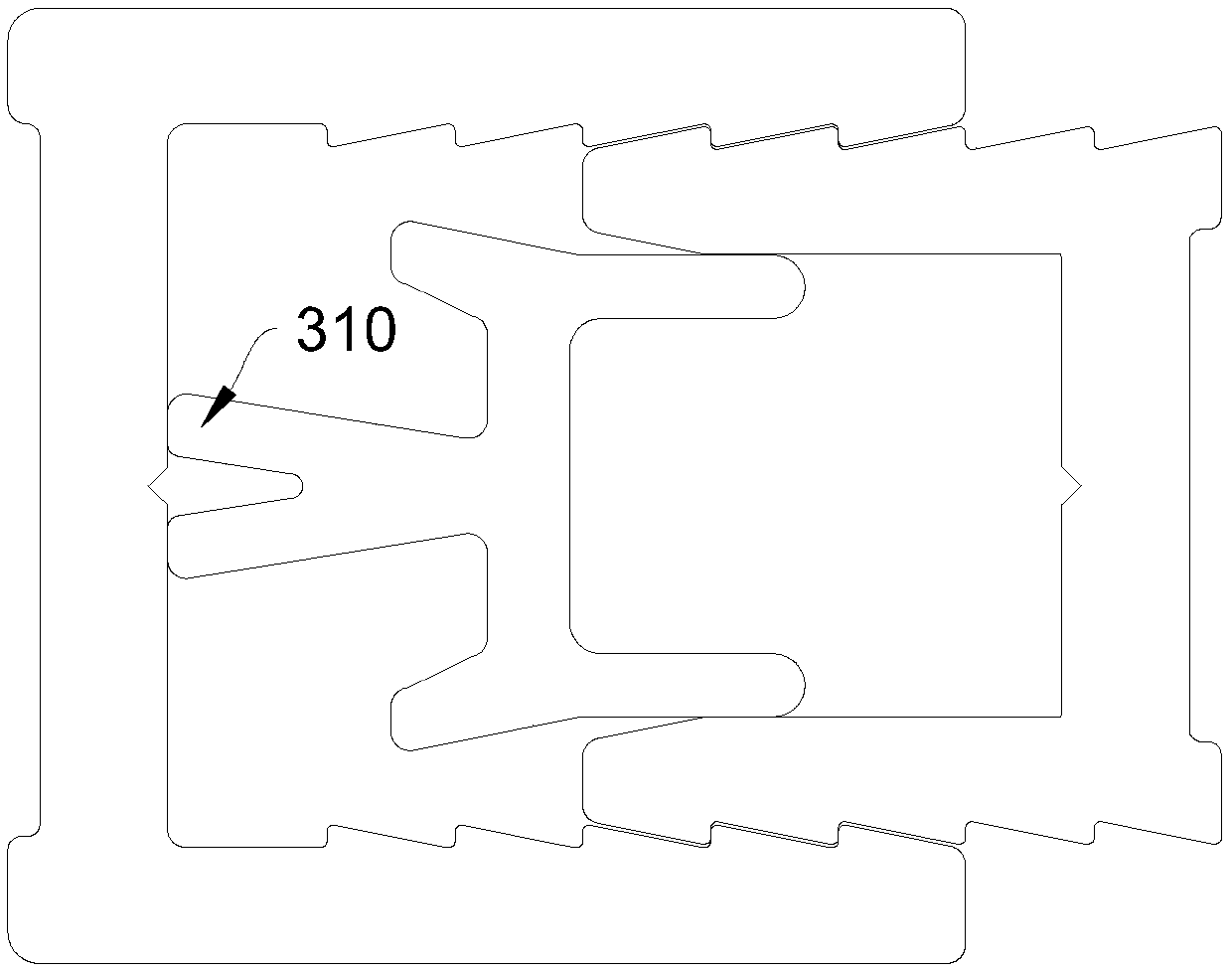 Novel fastening assembly and wallboard assembling part