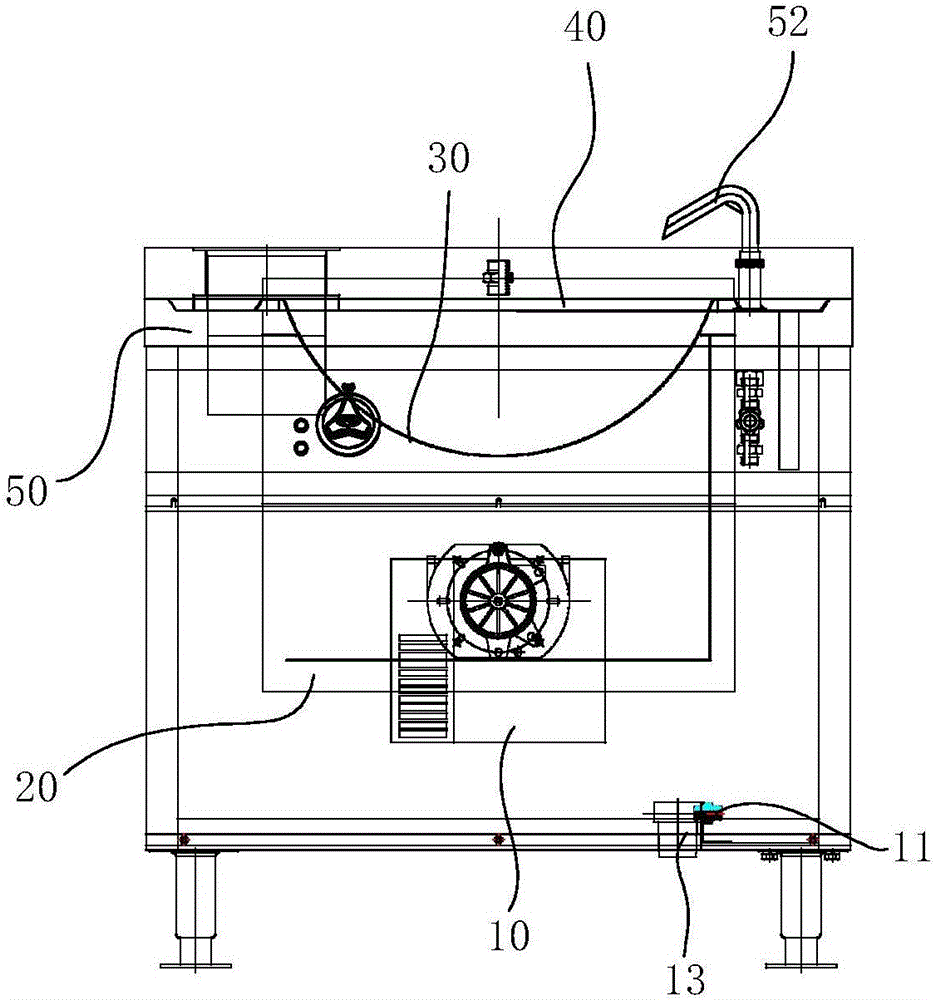 Vehicle-mounted high-efficiency fuel-oil heating cooking stove