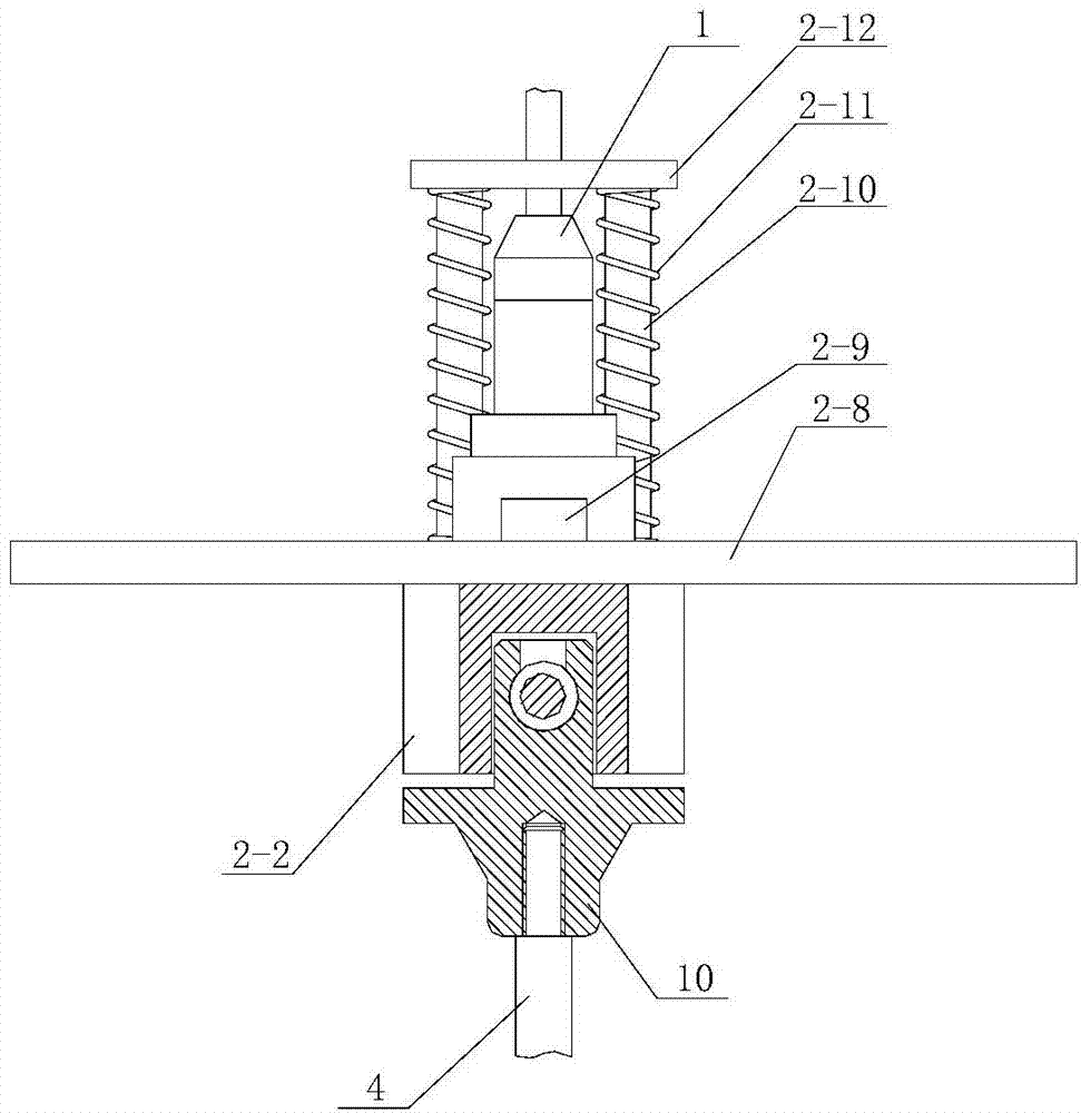 Gravity piston type water sampler