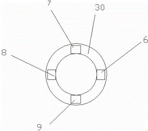 Workpiece heat treatment method using circular rotation plate and high-temperature resistant ceramic material