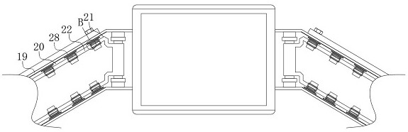 Quantitative range finder with protection structure and for rail transit fault diagnosis