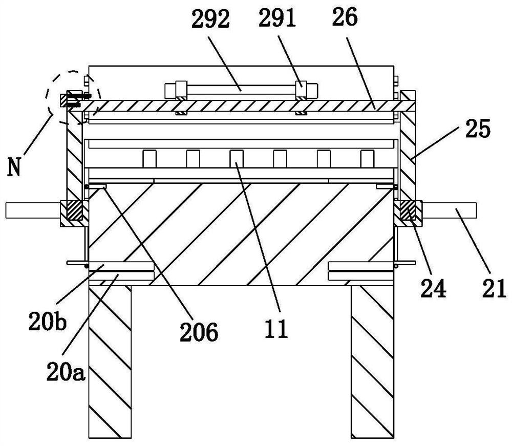 Proofing device for garment processing