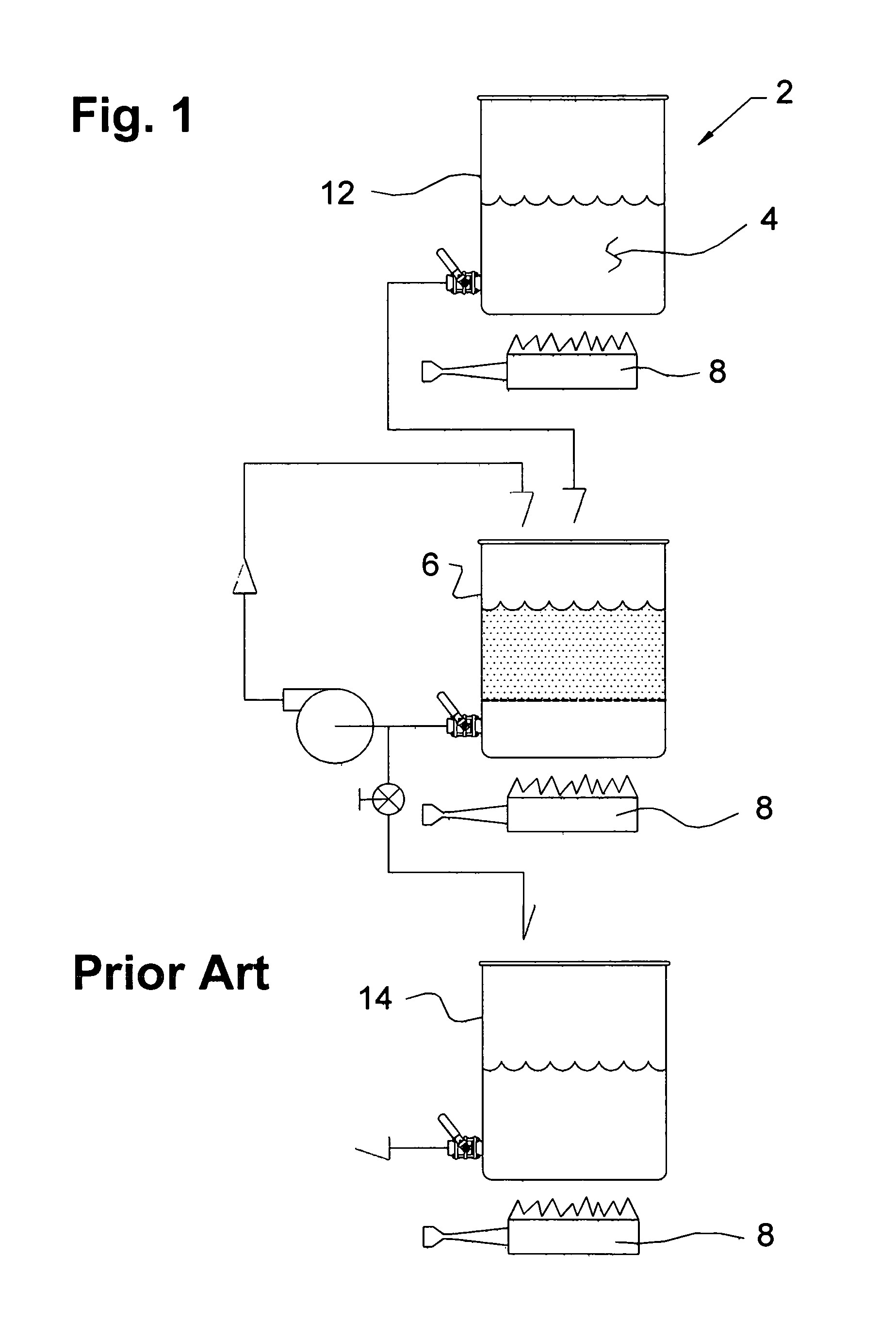 Recirculation infusion mash system