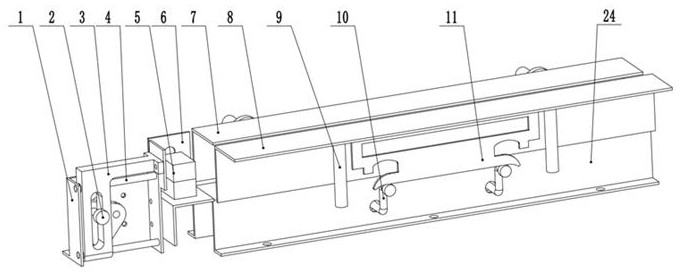 Automatic tile lifting device of mahjong machine