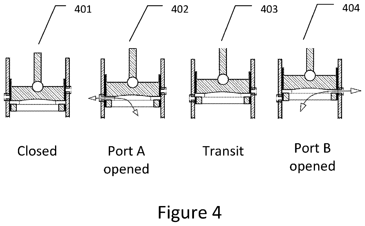 Piston engine cylinder head with combined functions