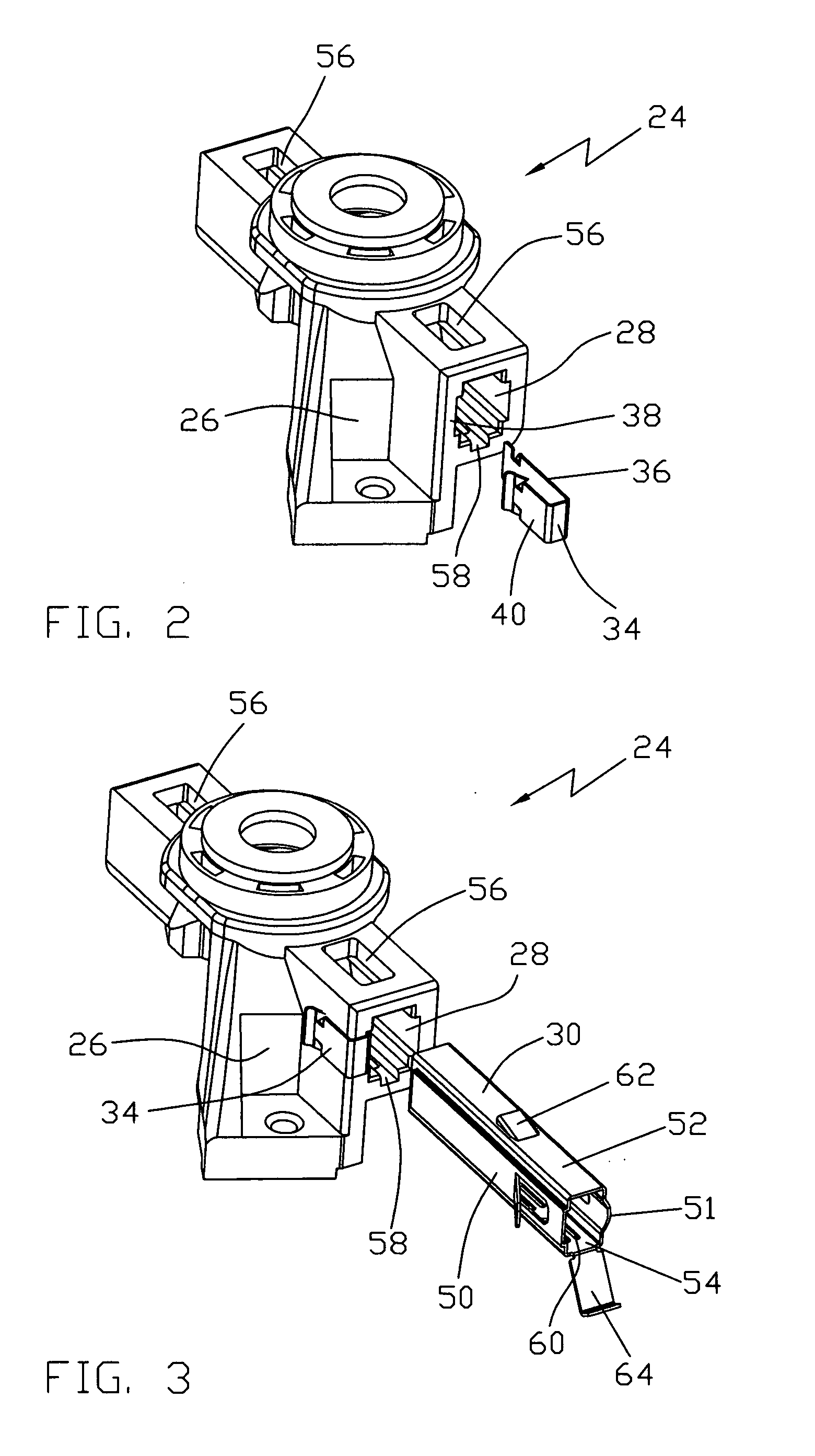 Brush holder assembly for an electric motor