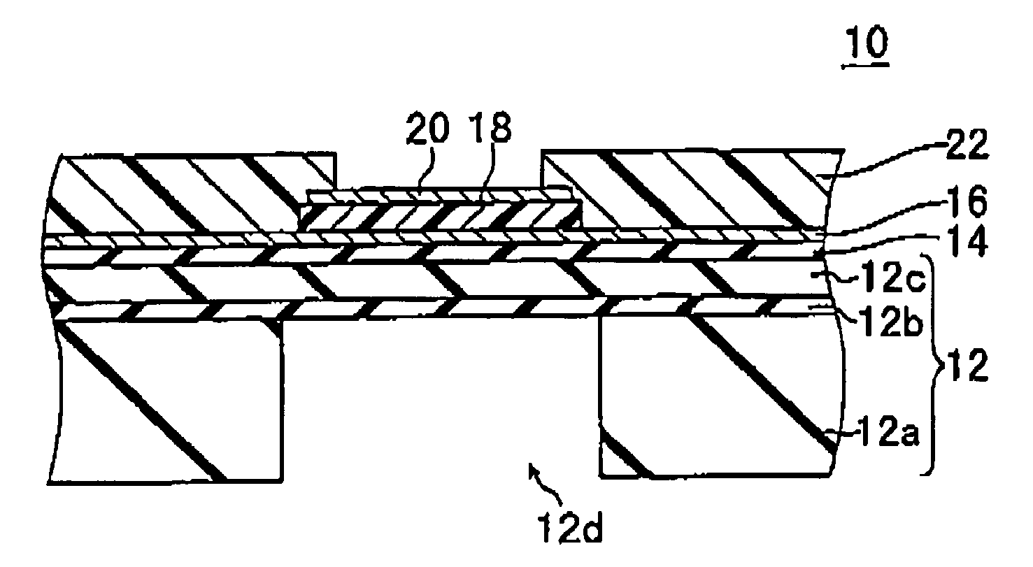 Piezoelectric device and liquid-ejecting head