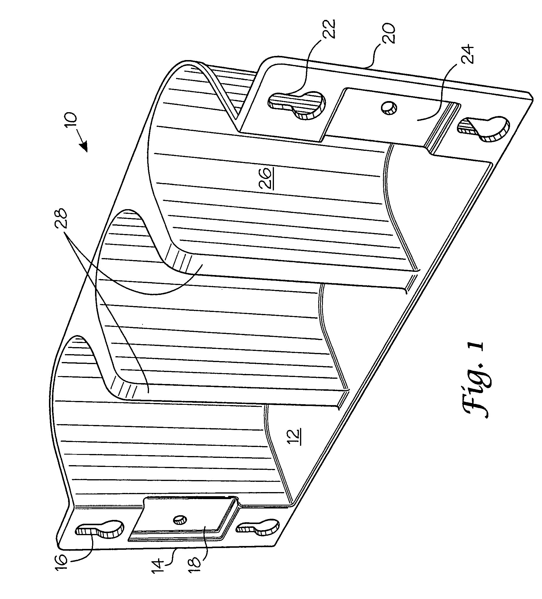 Cooler door shelf device