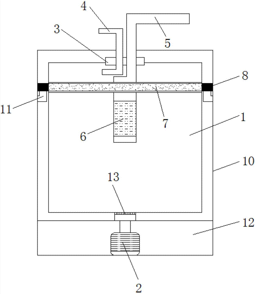 Filtering device of water purifier and water purifier