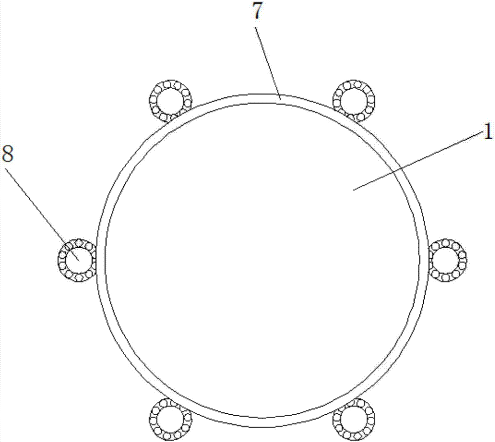 Filtering device of water purifier and water purifier