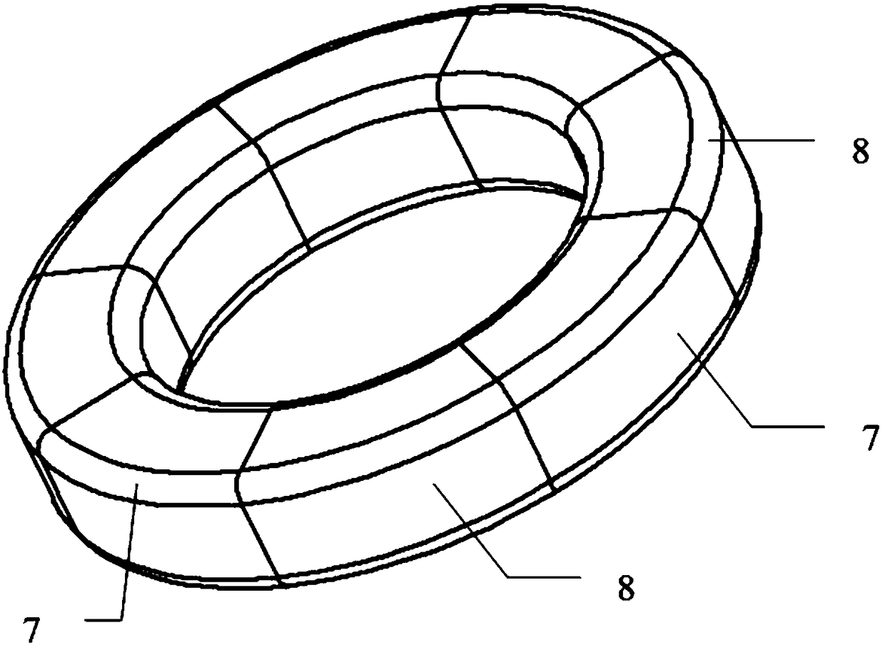 Electrode structure for gas spark switch and design method