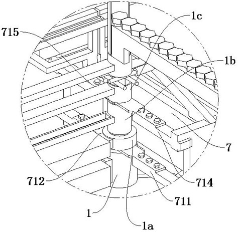 A kind of automatic quenching equipment for bolt fasteners