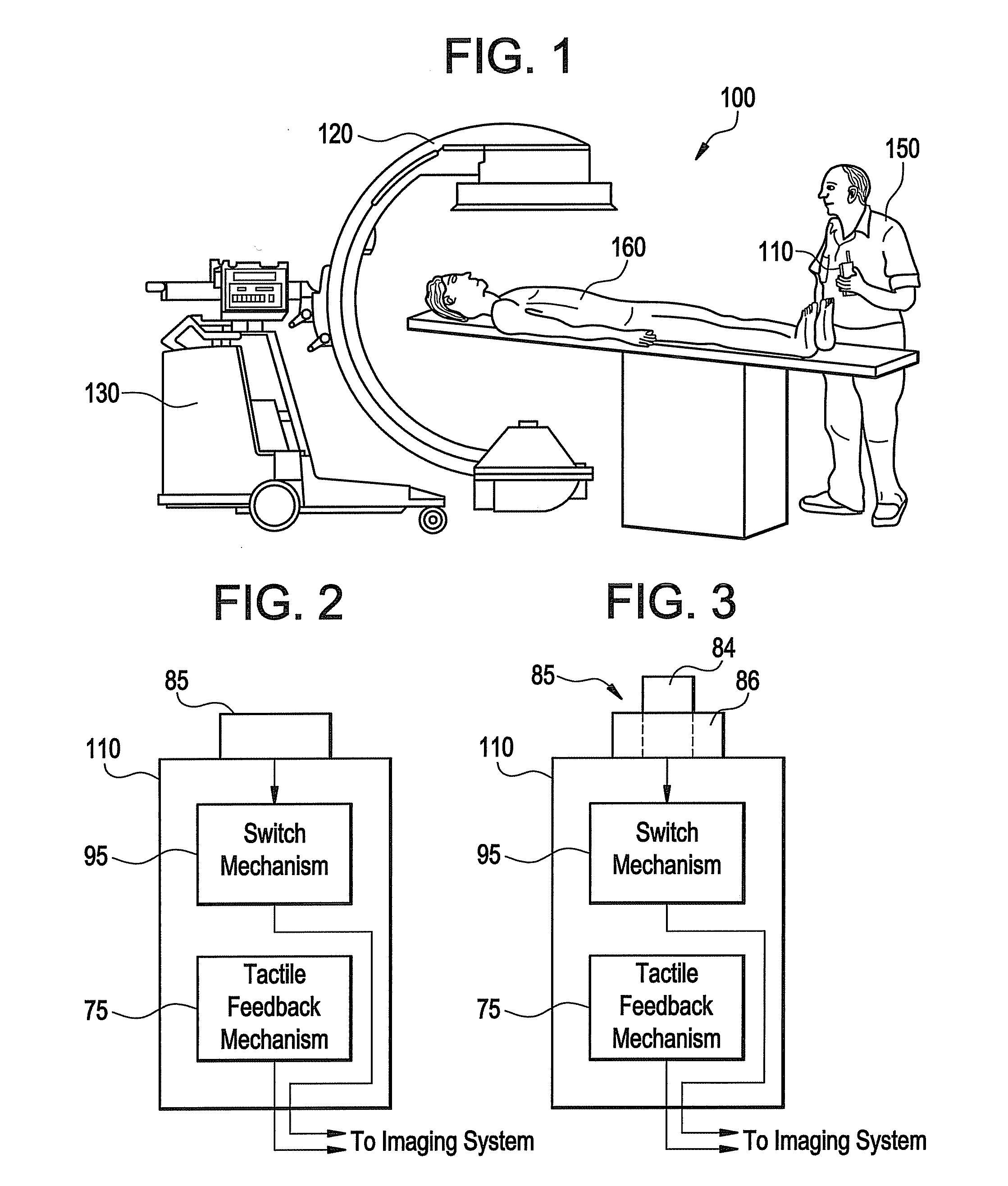 X-ray handswitch apparatus and system