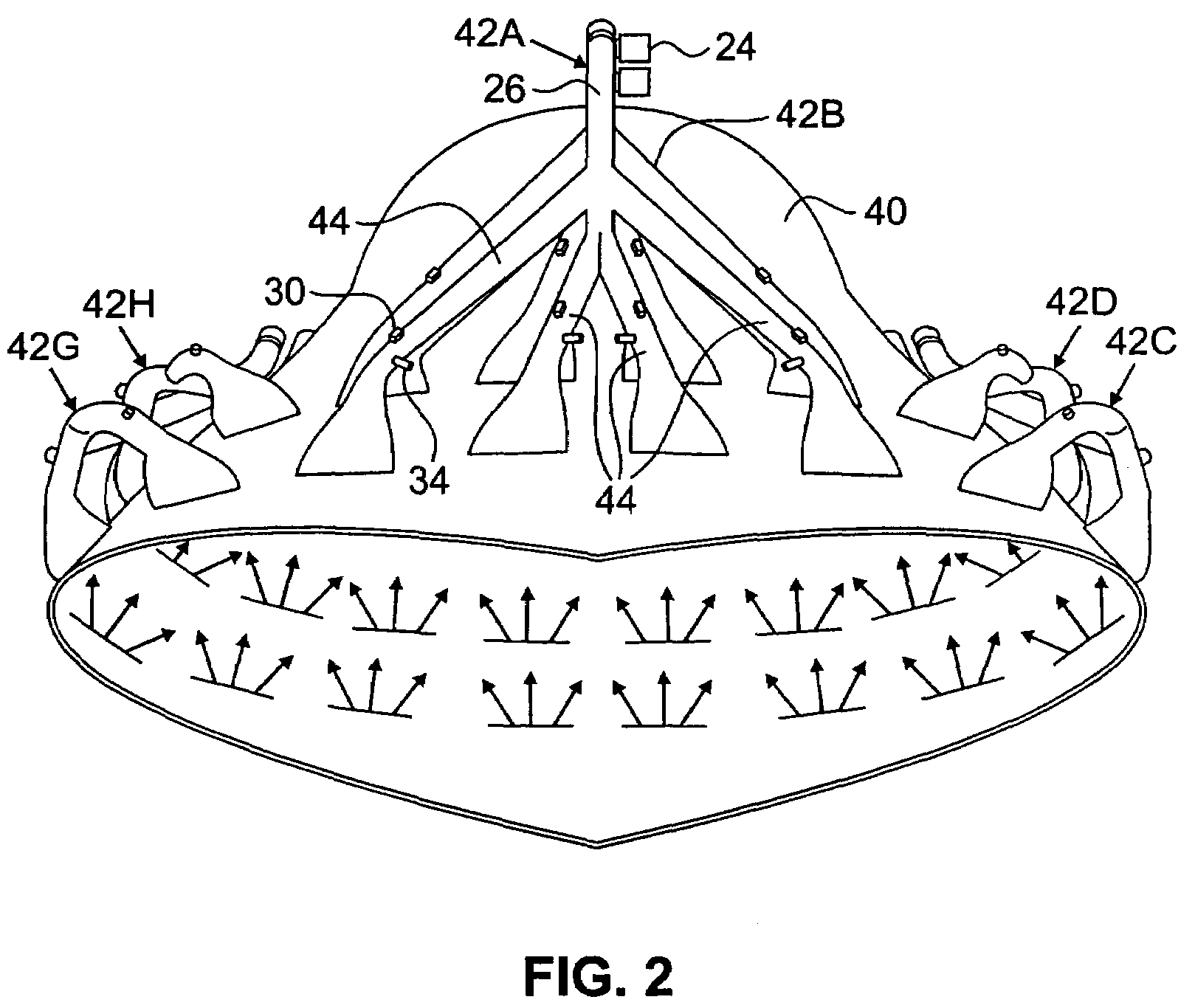 Combustion nozzle fluidic injection assembly