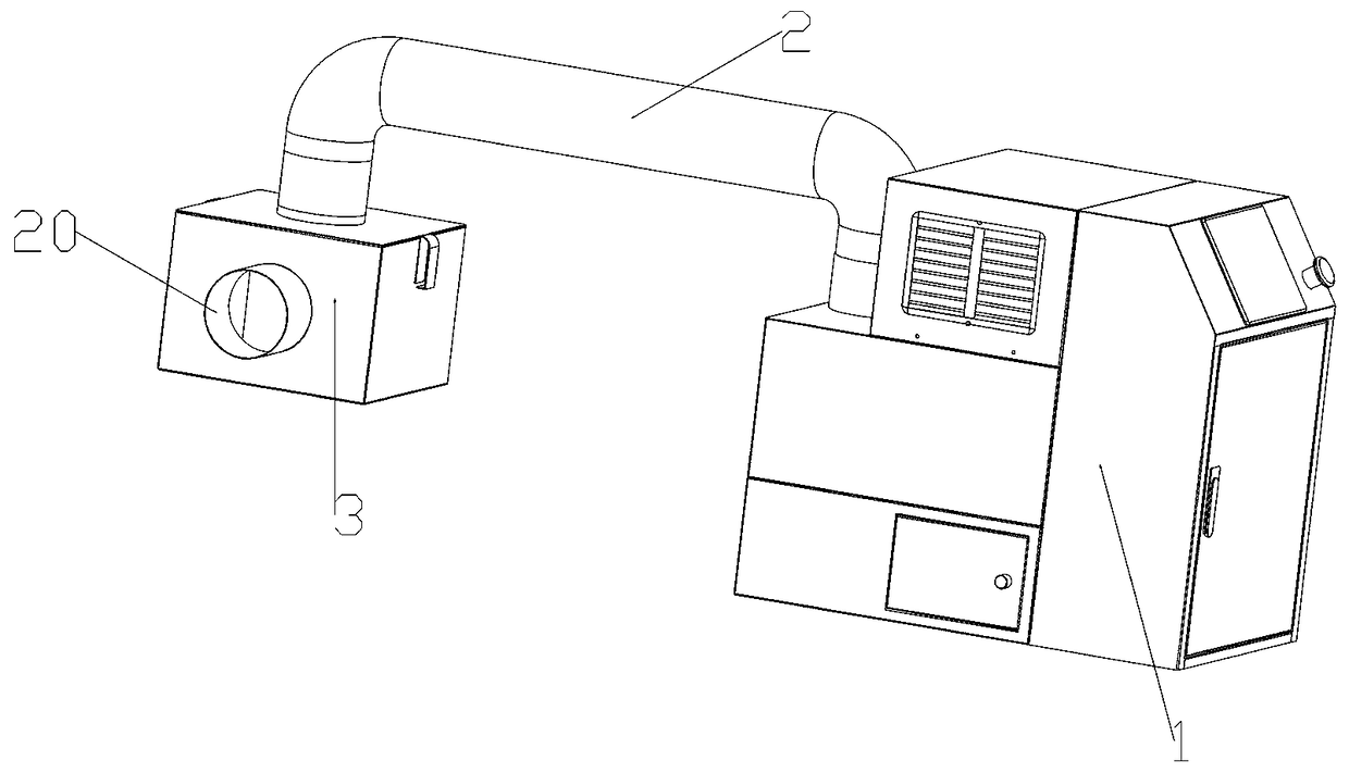 Atomizing device for oil tank cleaning and method for cleaning oil tank by using atomizing device