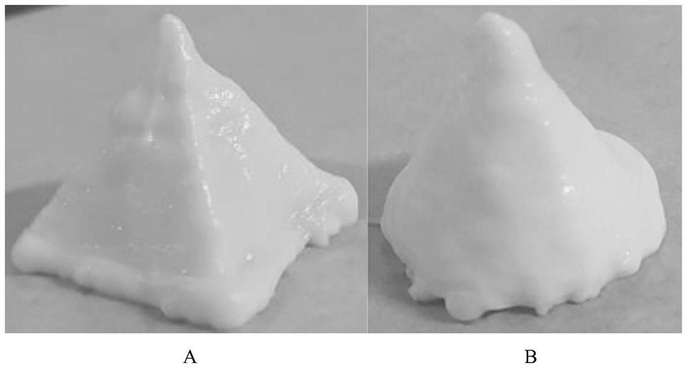 Preparation and 3D printing application of vegetable protein-based W/O/W fat
