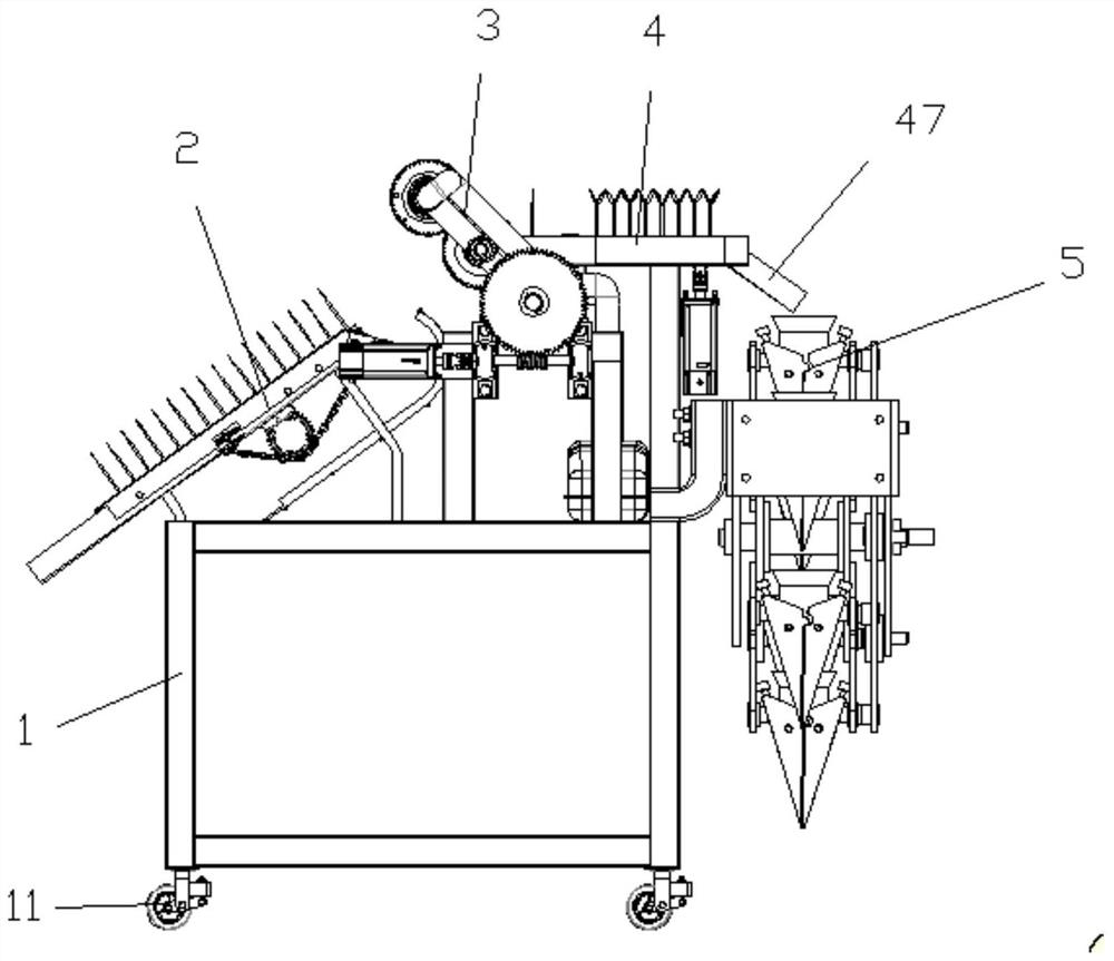 A kind of transplanting machine seedling picking device and automatic transplanting machine