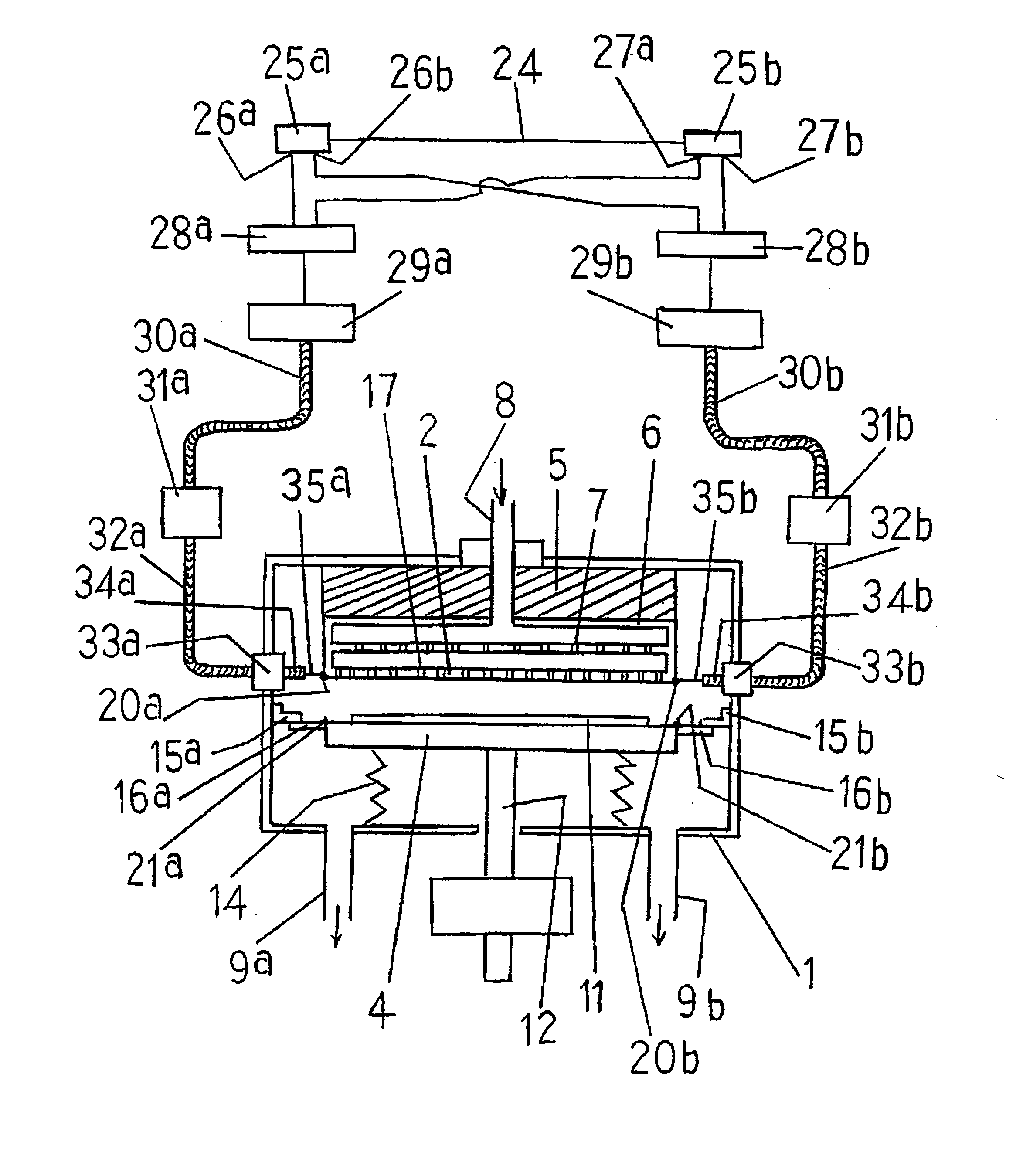 High frequency plasma CVD apparatus, high frequency plasma CVD method and semiconductor thin film manufacturing method