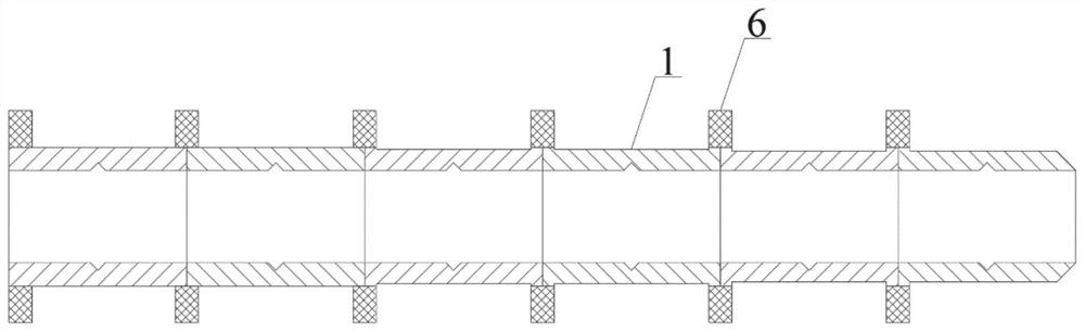 Large-deformation impedance-lifting anti-shearing anchor cable and construction method and working method thereof