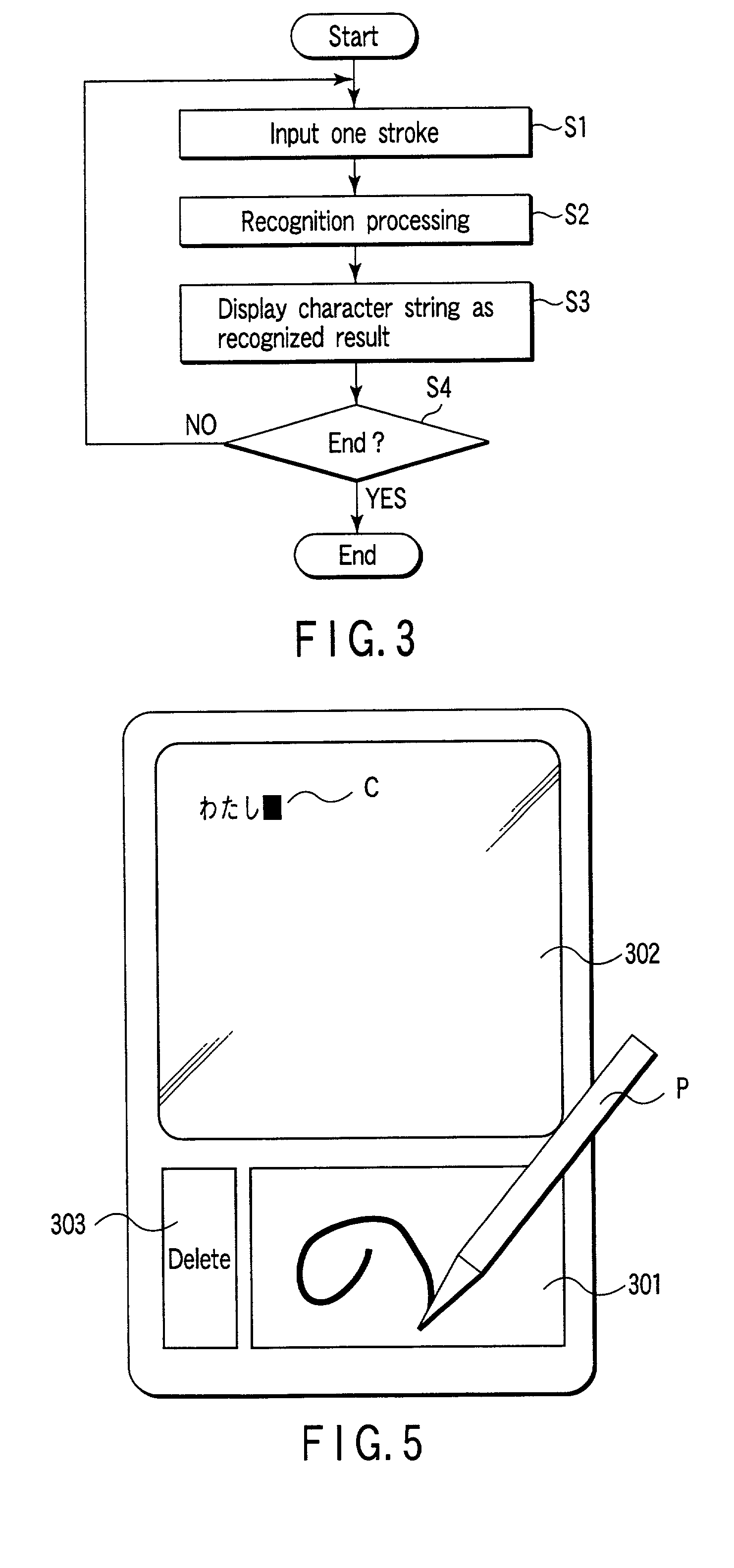 Apparatus, method, and program for handwriting recognition