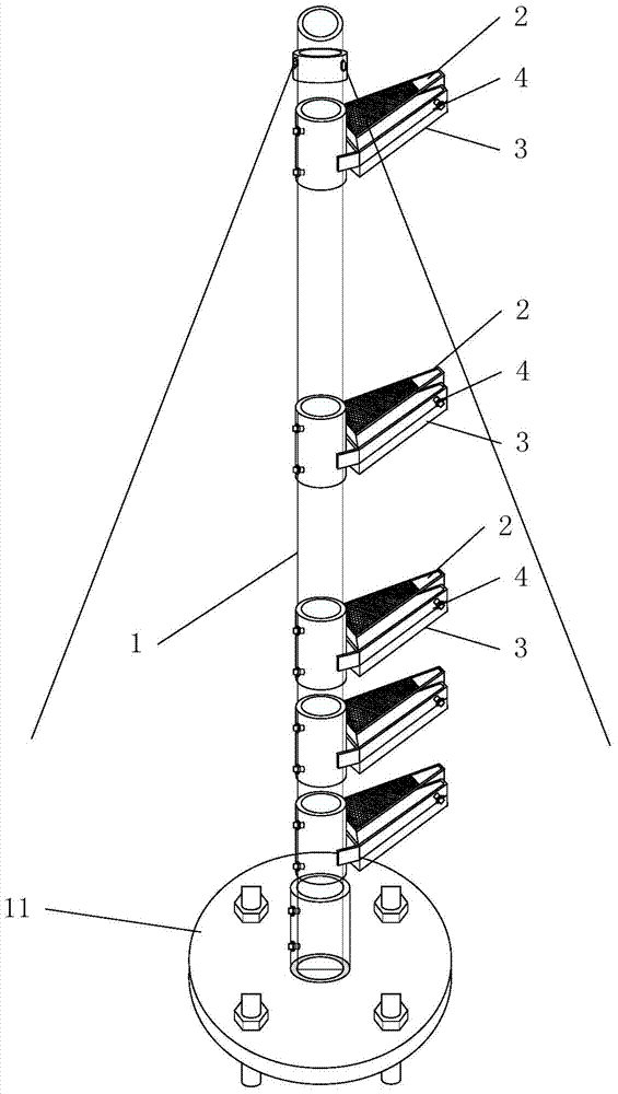 Method and device for measuring soil wind erosion