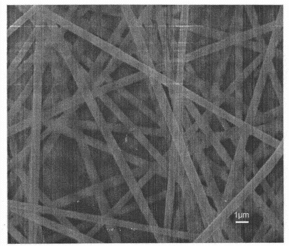 Method for preparing polyaspartic acid nano hydrogel felt