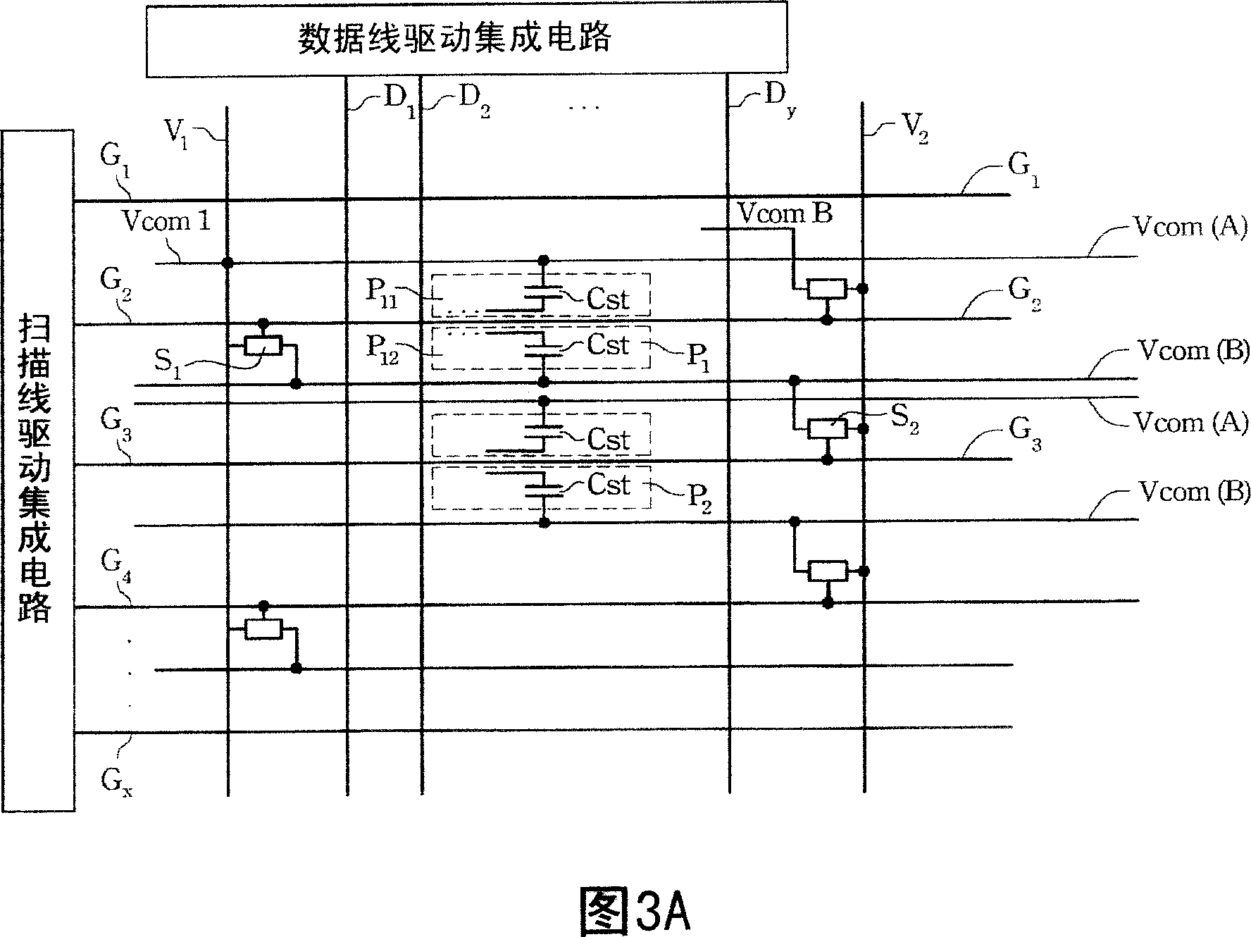Structure of liquid crystal display