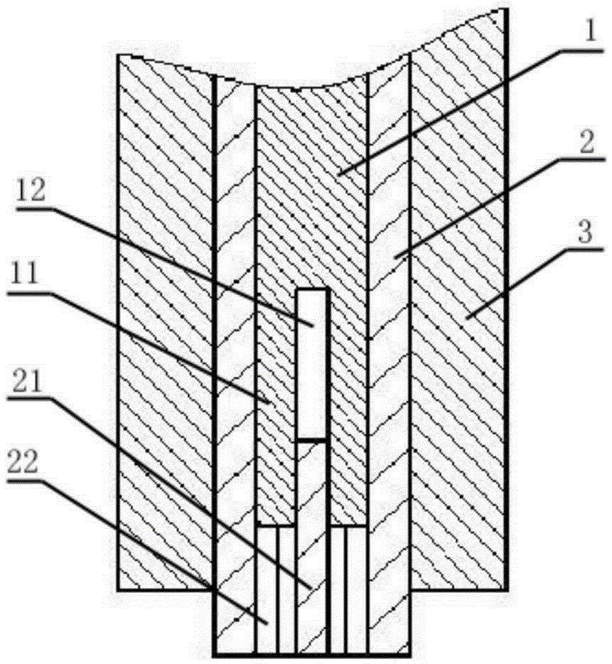 A plug-in flow friction spot welding method and its tool