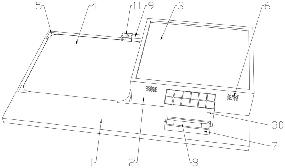 Intelligent demonstration equipment for drawing training of children