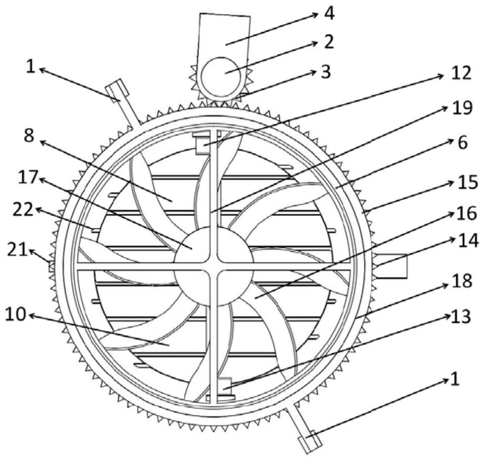 Swing air outlet device