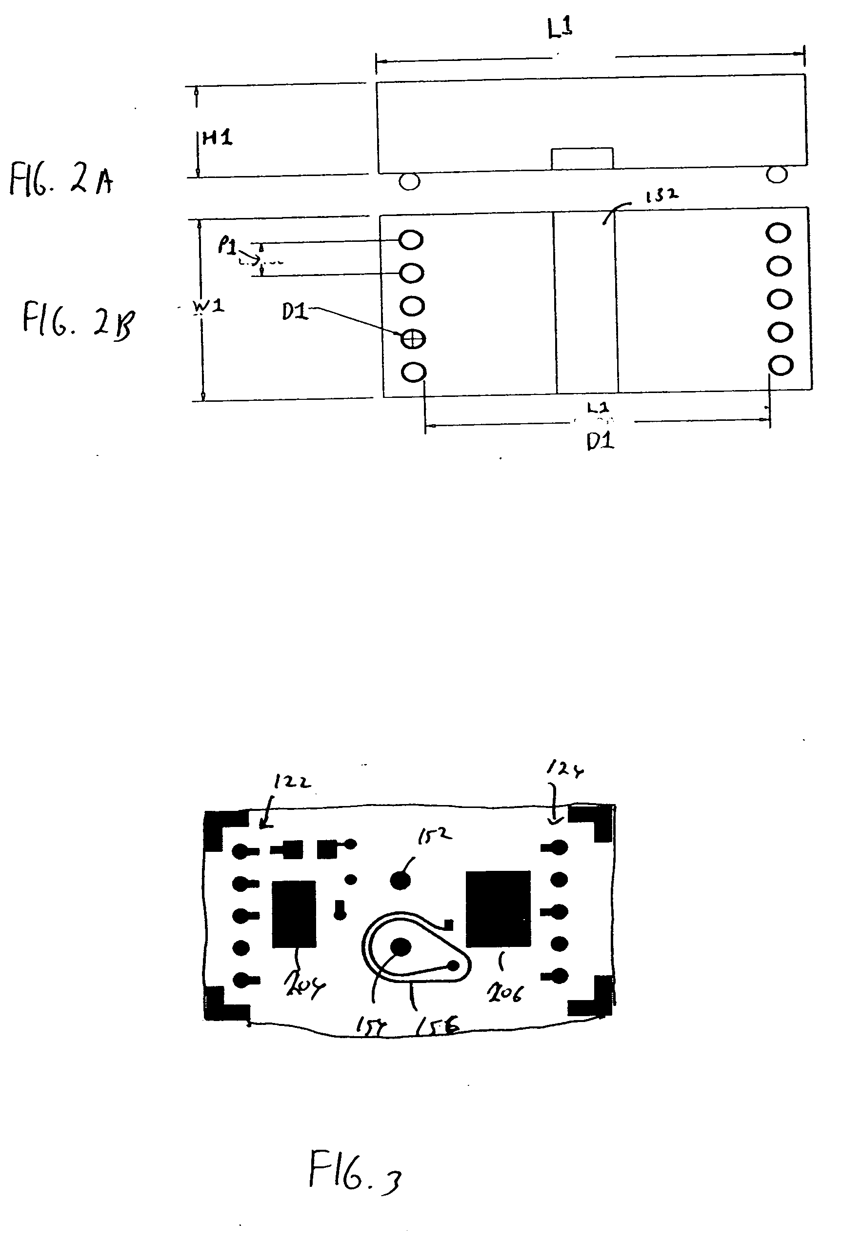 Integrated packaged having magnetic components