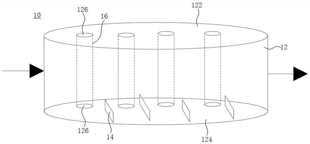 Tower plate, reactive distillation device and preparation method of peroxycarboxylic acid