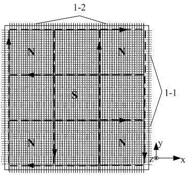 Locally adjustable magnetic field microactuator