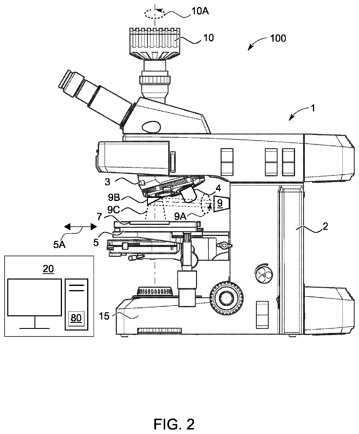 Microscopy System and Method for Checking a Rotational Position of a Microscope Camera