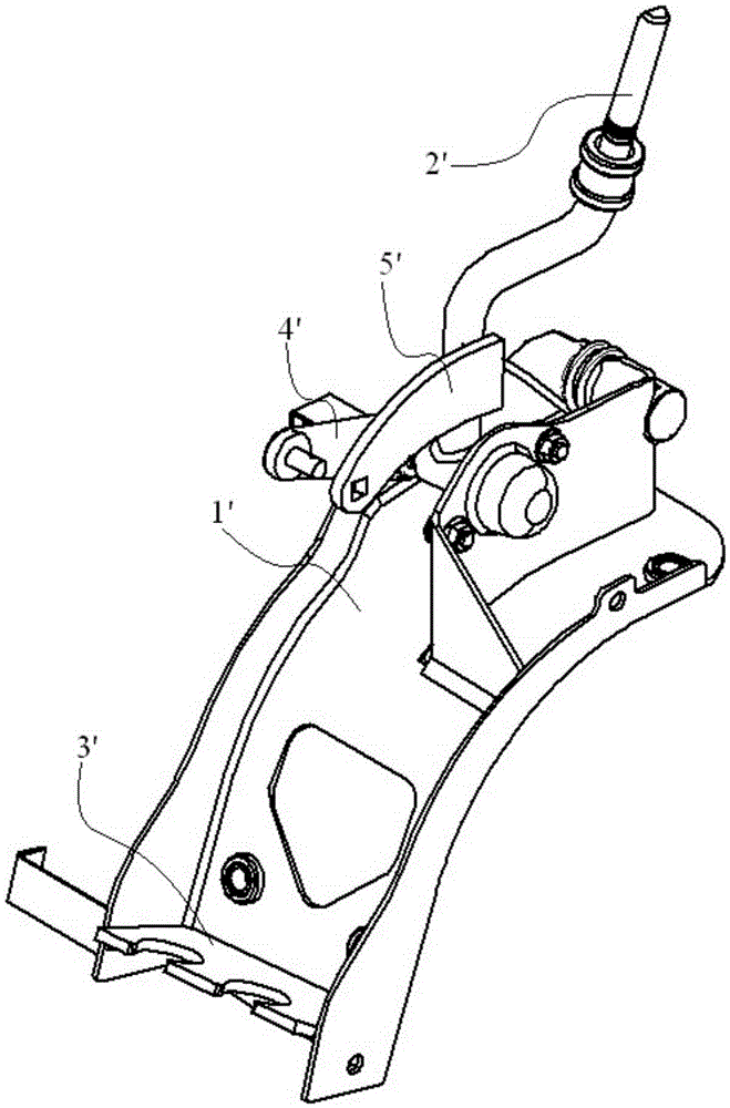 Gear selecting and shifting control seat assembly