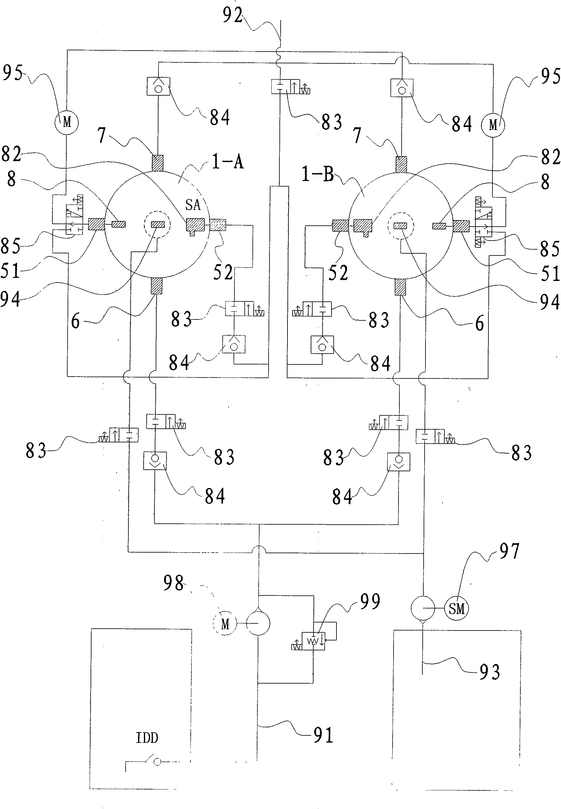 Water filter unit and filter method thereof