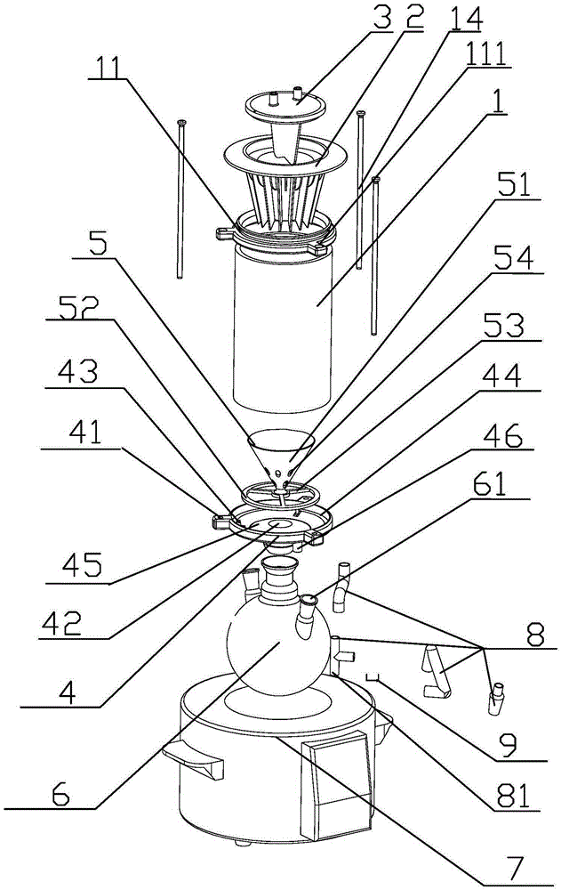 An instrument for measuring mechanical impurities in crude oil and petroleum products