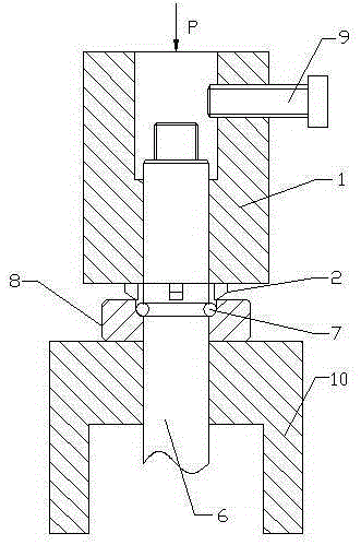 Closing method of shock absorber support seat