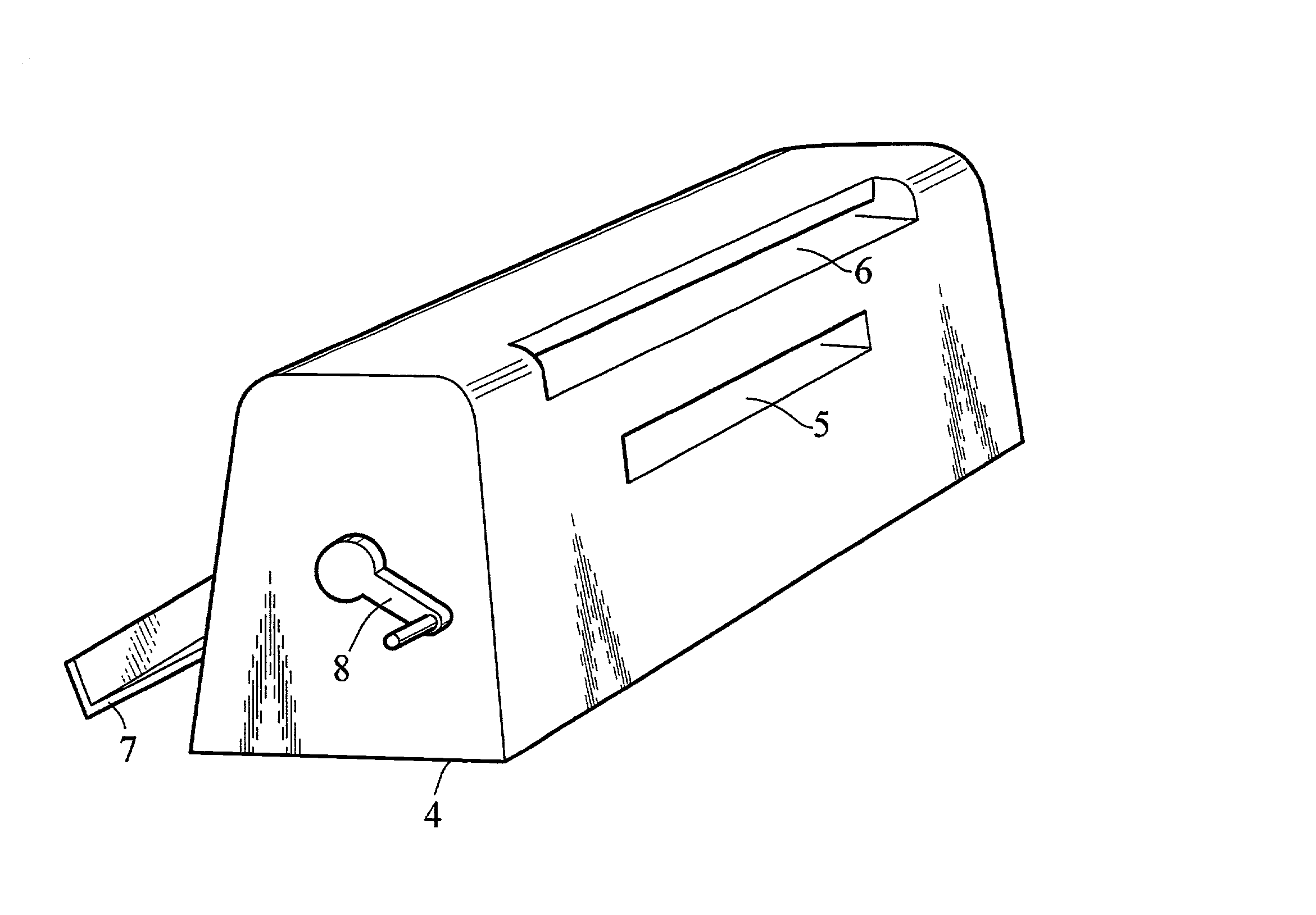 Paper cutting apparatus
