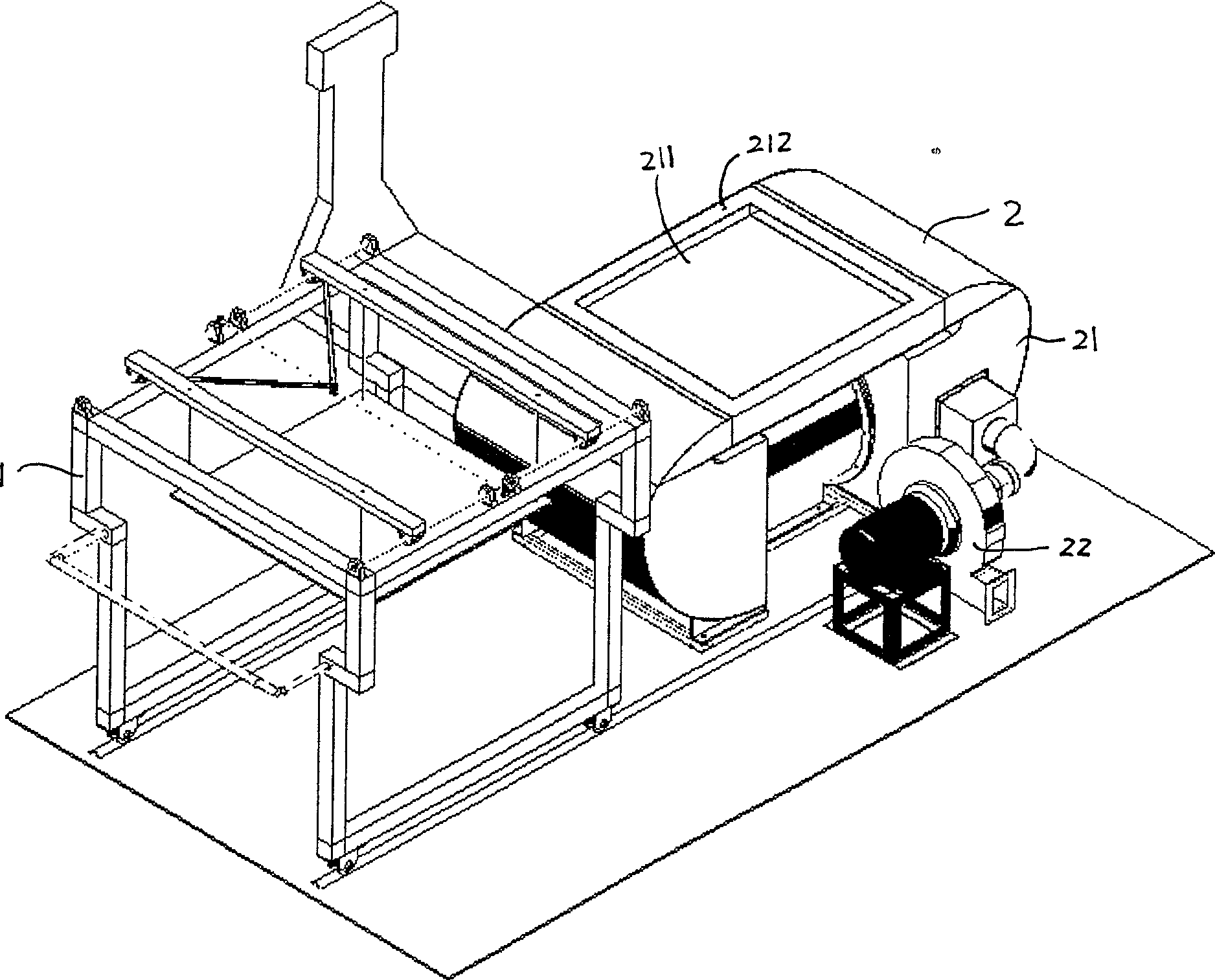 Detecting equipment and detecting method for metal ceiling system strength