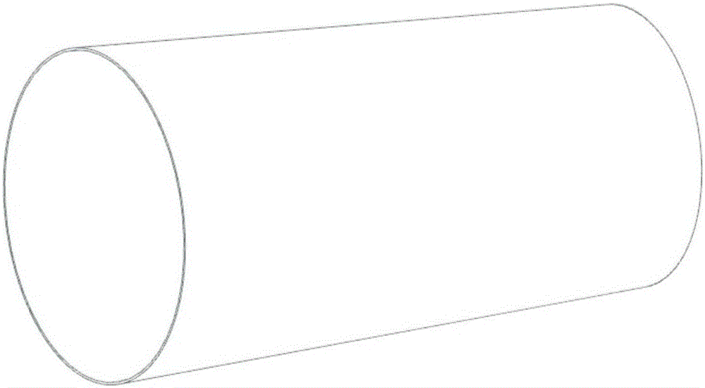 Overall superplastic forming method of variable cross-section cylindrical shell