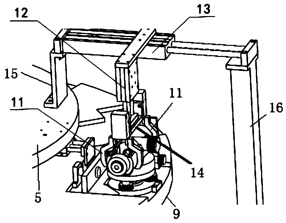 An automatic leveling instrument automatic assembly system